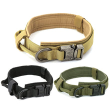 Load image into Gallery viewer, The KedStore Military Tactical Adjustable Dog Collar with Leash-Control Handle | TheKedStore