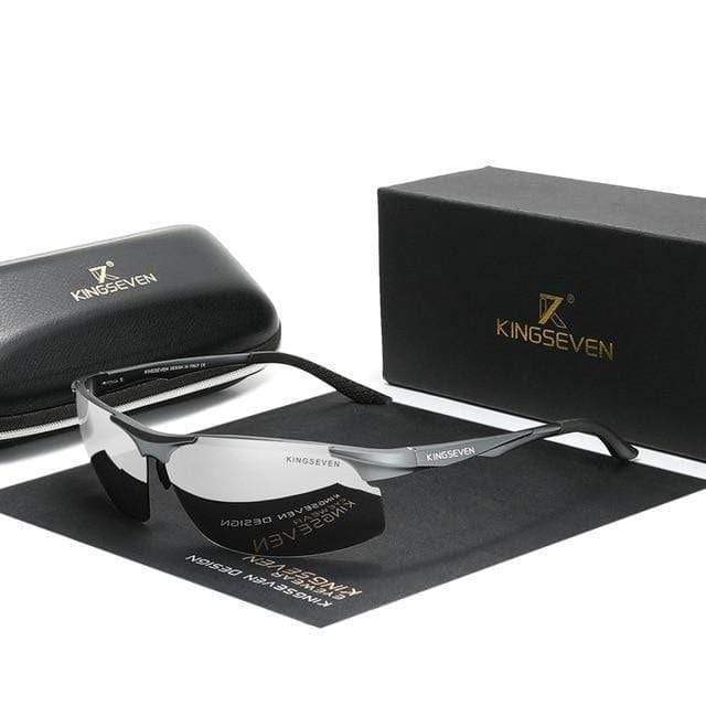 KINGSEVEN Polarized Aluminum Sunglasses Mirror Lens | TheKedStore