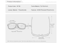 Load image into Gallery viewer, The KedStore N7180 KINGSEVEN Men Polarized Sunglasses Aluminum Magnesium Sun Glasses Oculos masculino | TheKedStore