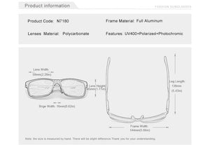 The KedStore N7180 KINGSEVEN Men Polarized Sunglasses Aluminum Magnesium Sun Glasses Oculos masculino | TheKedStore