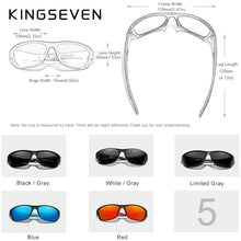 Load image into Gallery viewer, The KedStore N770 KINGSEVEN Sunglasses Polarized Lens Sun Glasses | TheKedStore