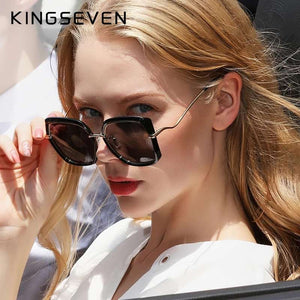 The KedStore N7832 KINGSEVEN Women's Sunglasses Gradient Polarized Lens Butterfly Oculos Feminino | TheKedStore