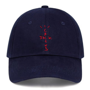 100% Cotton Cactus Jack Embroidered Baseball Caps from Travis Scott