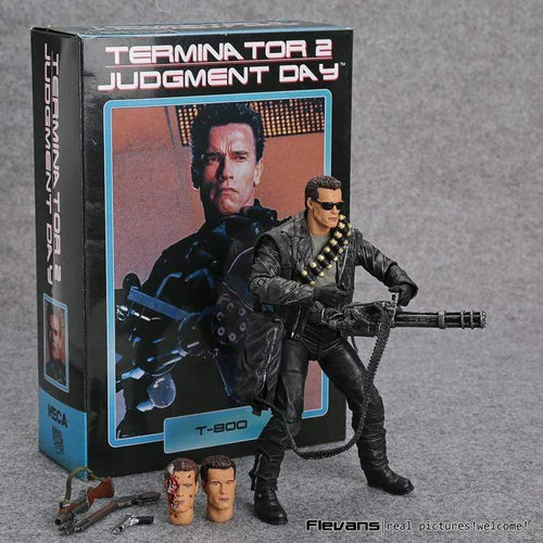 The KedStore NECA Terminator 2: Judgment Day T-800 Arnold Schwarzenegger PVC Action Figure Collectible Model Toy 7