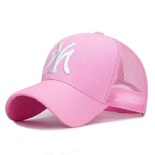 Load image into Gallery viewer, The KedStore Net pink Letters Embroidered Adjustable Baseball Cap