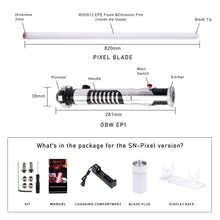 Load image into Gallery viewer, The KedStore Obi-Wan Kenobi Lightsaber Replica -  OBW EP1 Star Wars Light Saber - TXQSABER