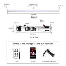 Load image into Gallery viewer, The KedStore Obi-Wan Kenobi Lightsaber Replica -  OBW EP1 Star Wars Light Saber - TXQSABER