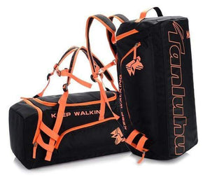 The KedStore Orange Hot Big Capacity Outdoor Training Gym Bag Waterproof Sports Bag