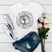 Load image into Gallery viewer, The KedStore P2665-3 / XS Summer New 90 ’s Leopard Heartbeat Short Sleeve Printed T-Shirt Harajuku Graphics