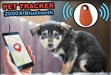Load image into Gallery viewer, The KedStore Pet Tracker 2000X, Anti-Lost Waterproof Bluetooth Locator / Smart Tracker For Pet, Dog, Cat, Kids, Car, Wallet &amp; Keys