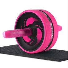 Load image into Gallery viewer, 2 in 1 ab roller &amp; jump rope, abdominal wheel with mat for your arm, waist &amp; leg exercise | TheKedStore