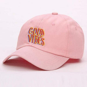 The KedStore Pink Embroidered Baseball Cap 100% Cotton Fashion Hat