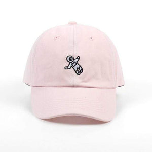 The KedStore Pink Embroidered baseball cap / gorra de béisbol bordada