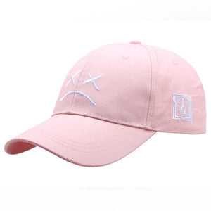 The KedStore Pink Lil Peep Embroidered Cotton Baseball Cap / gorra de béisbol bordada