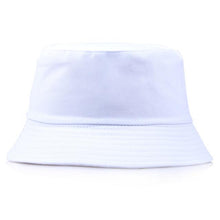 Load image into Gallery viewer, The KedStore Plain White Embroidery Aliens Foldable Bucket panama hat | TheKedStore