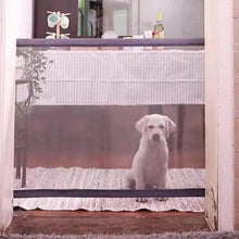 Load image into Gallery viewer, The KedStore Portable Pet Barrier Folding Breathable Mesh Net Dog Separation Guard Gate Pet Isolated Fence Enclosure Dog Safety Supplies