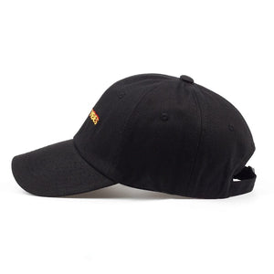 The KedStore Positive Vibes Embroidered Cotton Baseball cap