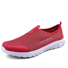 Load image into Gallery viewer, The KedStore Red / 4.5 Women Light Sneakers Breathable Mesh Casual Shoes Walking Outdoor Sport Shoes