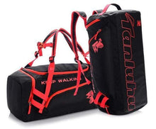 Load image into Gallery viewer, The KedStore Red and Black Hot Big Capacity Outdoor Training Gym Bag Waterproof Sports Bag