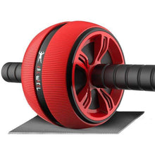 Load image into Gallery viewer, 2 in 1 ab roller &amp; jump rope, abdominal wheel with mat for your arm, waist &amp; leg exercise | TheKedStore