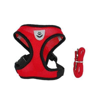Load image into Gallery viewer, The KedStore Red / S Vest for Cats &amp; Small to Medium size Dogs - Adjustable with Walking Leash | TheKedStore