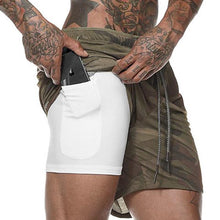 Load image into Gallery viewer, The KedStore Running Shorts Men 2 in 1 Sports Jogging Fitness Shorts