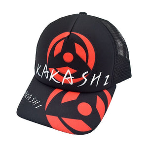 The KedStore Sasuke 15 / 53cm adjustable Hot Anime Caotoon Hat Cotton Akatsuki Embroidery Uchiha Logo Fashion Cap Comicon Gift