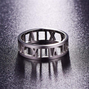 The KedStore Silver / 10 Roman Ring