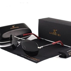KINGSEVEN Vintage Aluminum Polarized Sunglasses | TheKedstore