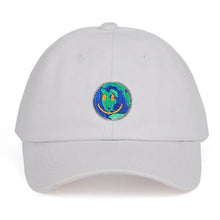 Load image into Gallery viewer, The KedStore Smiley face White &quot;ASTROWORLD&quot; Embroidered Baseball Cap - Cotton /  ASTROWORLD gorra de béisbol bordada
