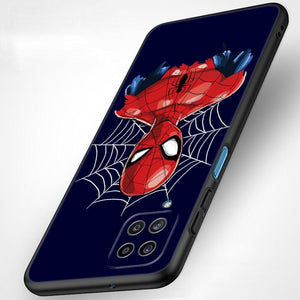 Spider-Man Logo Phone Case For Samsung Galaxy A21 A30 A50 A52 S A13 A22 A32 4G A23 A33 A53 A73 5G A12 A31 A51 A70 A71 A72 Cover