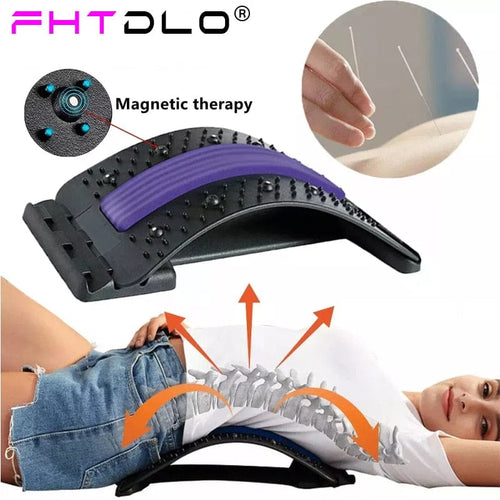 The KedStore Spineboard - Back Relax Stretcher - Spine Stretcher - Lumbar Support Pain Relief