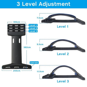 The KedStore Spineboard - Back Relax Stretcher - Spine Stretcher - Lumbar Support Pain Relief