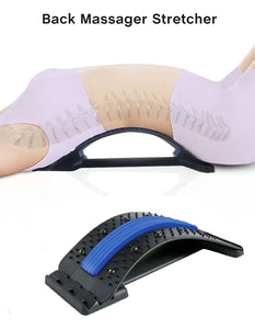 Spineboard - Back Relax Stretcher - Spine Stretcher - Lumbar Support Pain Relief