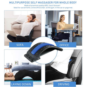 The KedStore Spineboard - Back Relax Stretcher - Spine Stretcher - Lumbar Support Pain Relief