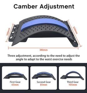 The KedStore Spineboard - Back Relax Stretcher - Spine Stretcher - Lumbar Support Pain Relief