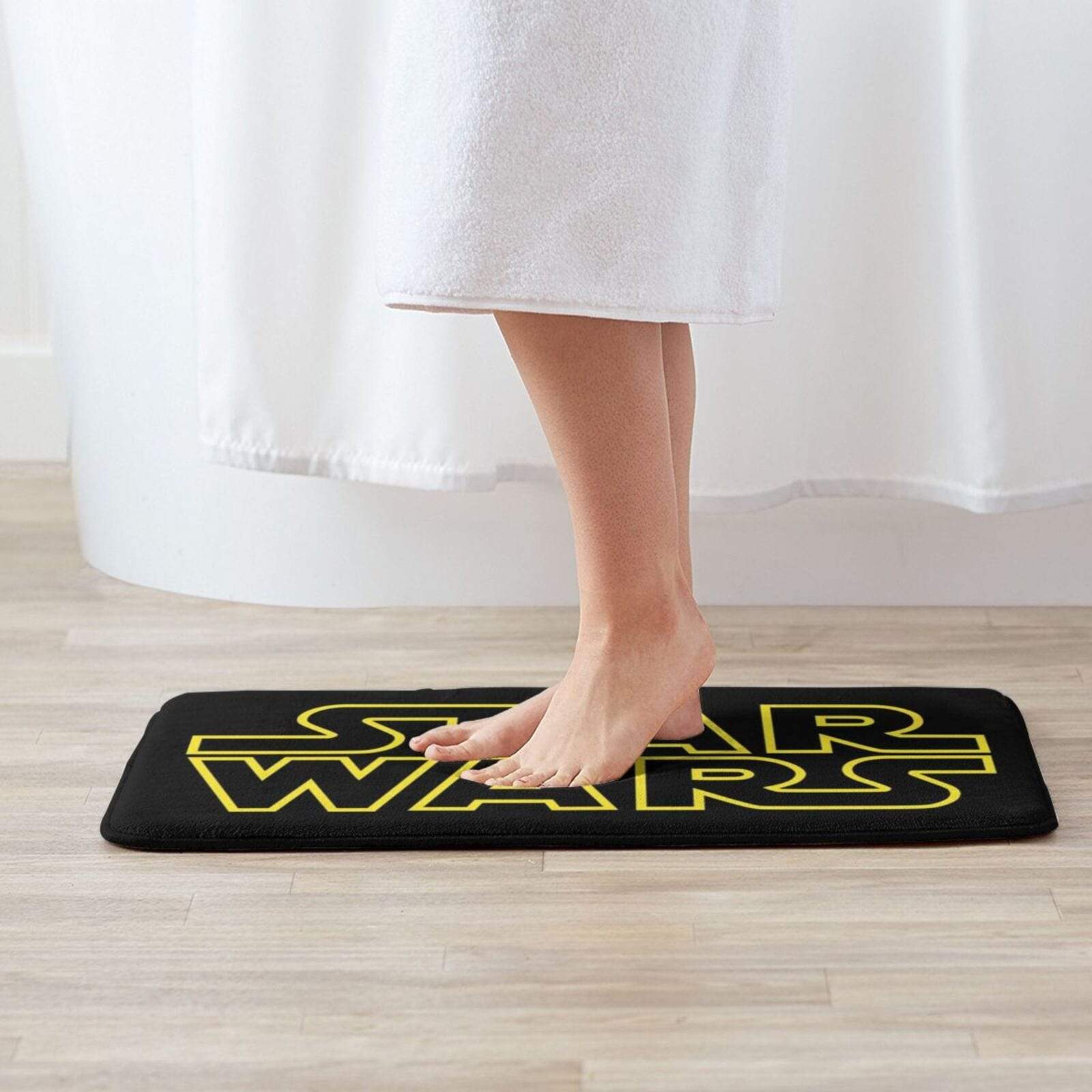 Floor Mat Star Wars Printed Rug Toilet Carpet Flannel Non Slip