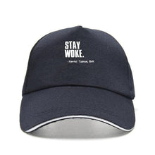 Load image into Gallery viewer, &quot;Stay Woke&quot; embroidered Hat Adjustable Cotton baseball Cap / gorra de béisbol bordada