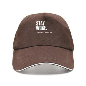 The KedStore "Stay Woke" embroidered Hat Adjustable Cotton baseball Cap / gorra de béisbol bordada