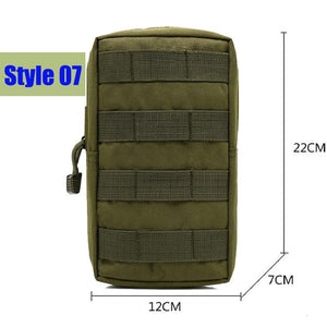 The KedStore Style 07-A Molle Military Waist Tactical Bag / EDC Gear Bag