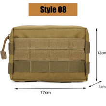 Load image into Gallery viewer, The KedStore Style 08-K Molle Military Waist Tactical Bag / EDC Gear Bag