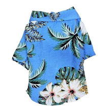 Load image into Gallery viewer, Summer Hawaiian Shirt / Printed Clothes For Dogs / Floral Beach Shirt Dog Puppy or Cat