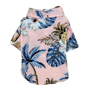 The KedStore Style F / XXL Summer Hawaiian Shirt / Printed Clothes For Dogs / Floral Beach Shirt Dog Puppy or Cat