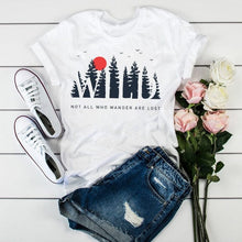 Load image into Gallery viewer, The KedStore Summer New 90 ’s Leopard Heartbeat Short Sleeve Printed T-Shirt Harajuku Graphics