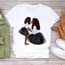 Load image into Gallery viewer, The KedStore Super Mom Print T-shirts Top