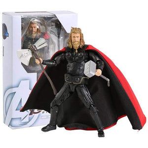 The KedStore Thor B Avengers SHF Spider Man Upgrade Suit PS4 Game Edition SpiderMan PVC Action Figure Collectable Toy | TheKedStore