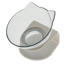 Load image into Gallery viewer, The KedStore Transparent single Non-Slip Cat and Dog Plastic Bowl With Stand