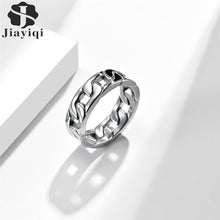 Load image into Gallery viewer, The KedStore U7 new men cuban link chain ring / 316l stainless steel band