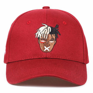 The KedStore wine red Embroidered Baseball Cap / gorra de béisbol bordada