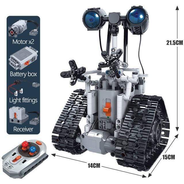 The KedStore Without box ERBO 408PCS City Creative RC Intelligent Robot Electric Building Blocks Technic Remote Control | TheKedStore